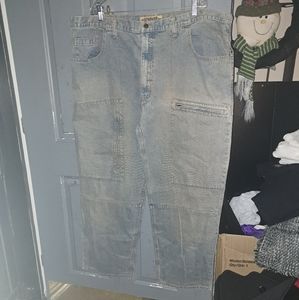 Vintage Y2K Attitude Baggy Jeans sz 48